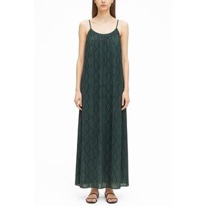 Melissa Odabash animal python print beach maxi dress